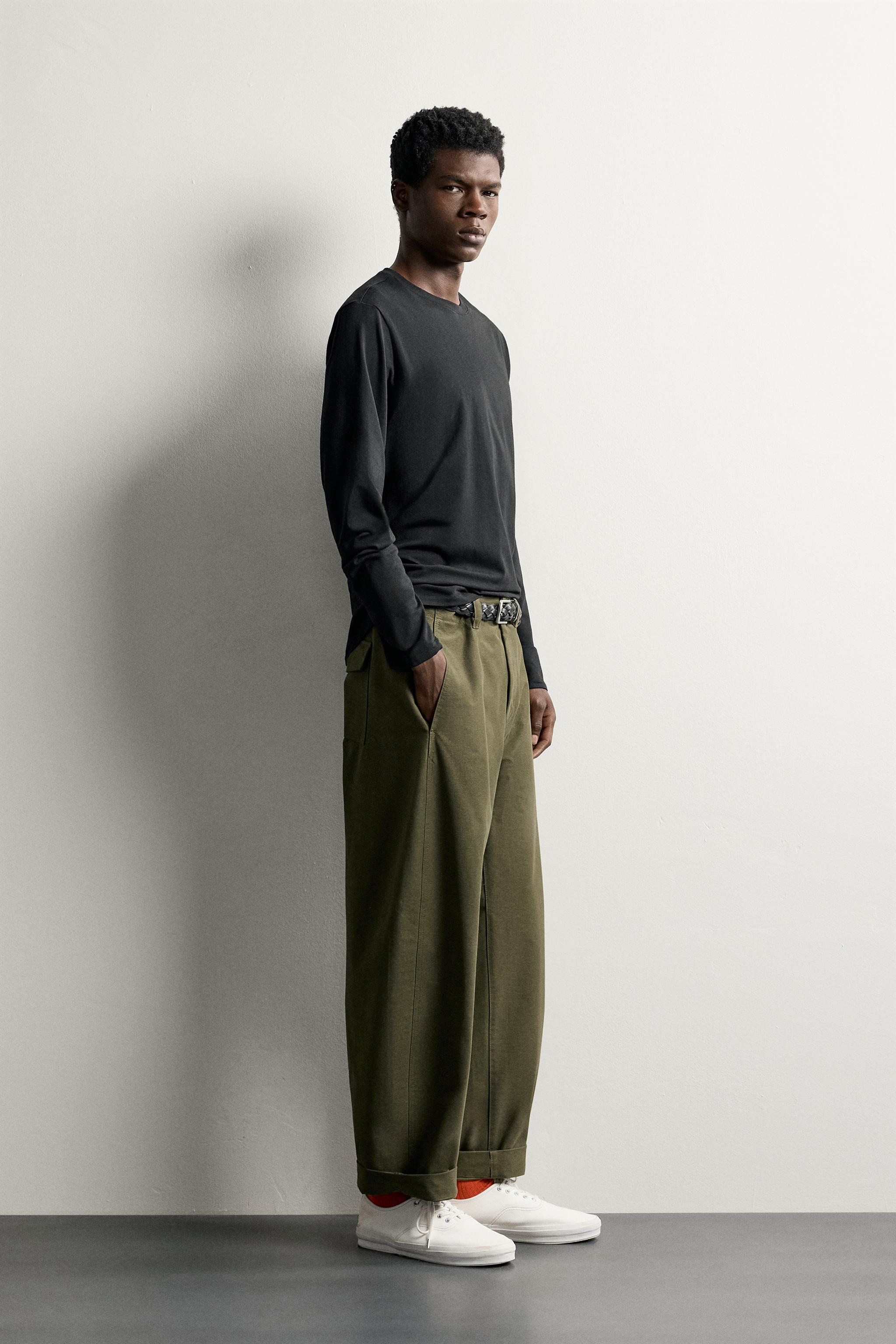 LONG SLEEVE SLIM FIT BASIC T-SHIRT